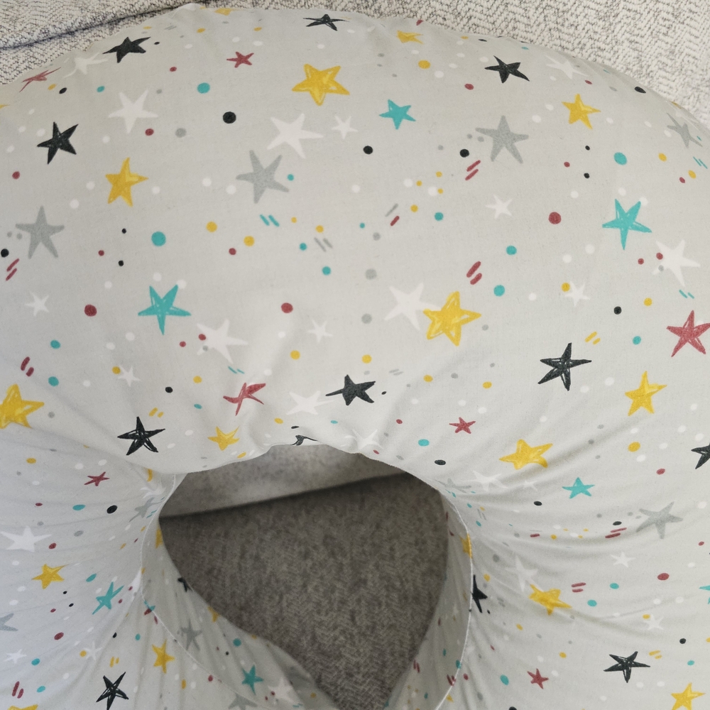 Boppy Starry Multicolor Nursing Pillow - Picture 2 of 2
